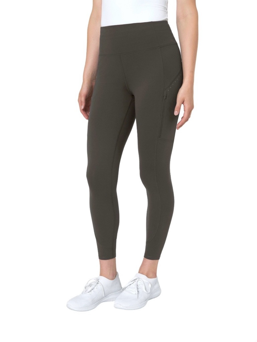 Mondetta sage, green High-Waist Pocket Leggings Size M
